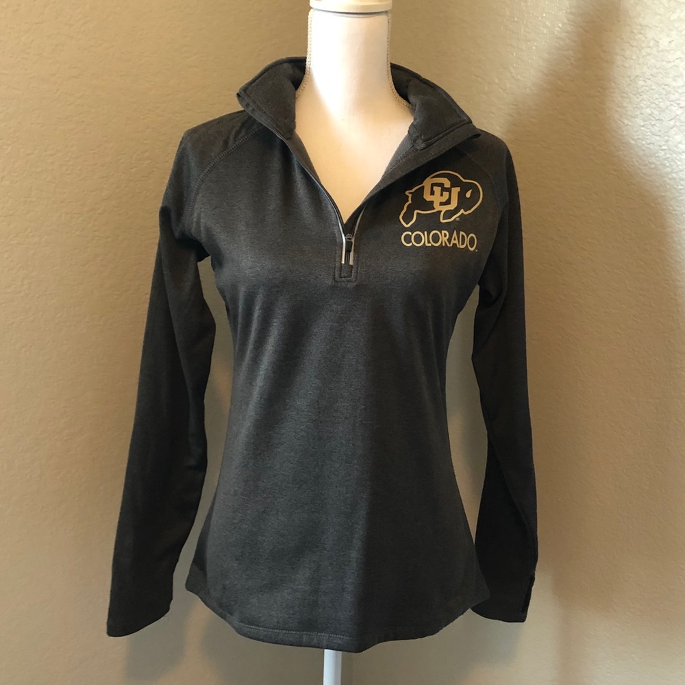CU Buffs 1/4 Zip pullover size small